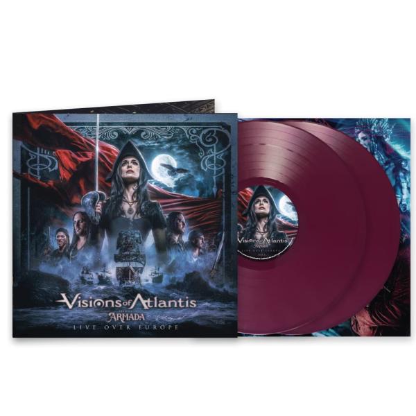 Visions Of Atlantis - Armada Live Over Europe 2LP (Solid Viola Vinyl)